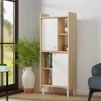 Skrinka LONDON – Elegantné úložné riešenie pre vašu obývaciu izbuSkrinka LONDON je skvelým doplnkom do modernej obývacej izby, ktorá kombinuje štýlový dizajn s praktickým úložným priestorom. Vďaka kombinácii skrinky a regálku ponúka dostatok miesta na usporiadanie vašich kníh, dekorácií či ďalších predmetov.Vyrobená z kvalitného LTD materiálu s hrúbkou 18 mm, skrinka LONDON zaručuje pevnosť a dlhú životnosť. Jej rozmery 132 x 53.4 x 29.6 cm umožňujú efektívne využitie priestoru, zatiaľ čo kovové úchytky dodávajú moderný a elegantný vzhľad.Hlavné vlastnosti:Materiál: LTDRozmer: 132 x 53.4 x 29.6 cmVybavenie: Skrinka a regálikPočet dvierok: 2Počet políc: 2Úchytky: KovovéHrúbka materiálu: 18 mmDodatočné informácie: Dodávame v demonte, plastové nožičkyFarba: Dub + bielaSkrinka LONDON je dodávaná v demontovanom stave s jednoduchým návodom na zostavenie. Vďaka plastovým nožičkám je stabilný a zároveň chráni podlahu pred poškriabaním. Kombinácia antracitovej a bielej farby dodáva obývačke moderný a svieži vzhľad. Tento kus nábytku je ideálny pre všetkých, ktorí hľadajú praktické a štýlové riešenie pre svoj domov.