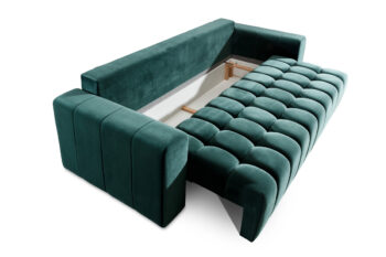 Sedacia súprava LOSIKA vás zaujme svojou eleganciou a štýlovým prevedením. Táto moderná zostava sa skladá z troch atraktívnych prvkov, ktorými sú: pohovka, kreslo a taburetka. Pohovka je vyplnená kvalitnou HR penou v kombinácii s PUR penou o hustote T2540. Disponuje praktickým úložným priestorom. Je tiež rozkladacia. Spacia plocha: 195 x 125 cm. Je vhodná na príležitostné spanie.Rozmery pohovky (š,v,h): 245 x 85 x 97 cm. Výška sedadla: 40 cm. Výška nožičiek: 3 cm. Kreslo je vyplnené vlnovcovou pružinou v kombinácii s HR a PUR penou o hustote T2130. Rozmery kresla (š,v,h): 108 x 85 x 89 cm. Výška sedadla: 40 cm. Výška nožičiek: 3 cm. Taburetka je vyplnená tiež vlnovcovou pružinou v kombinácii s HR a PUR penou o hustote T2130. Rozmery taburetky (š,v,h): 102 x 40 x 64 cm. Výška nožičiek: 3 cm. Sedacia zostava LOSIKA je čalúnená kvalitnou poťahovou látkou Monolith 37.V našej ponuke nájdete aj ďalšie farebné prevedenia zostavy LOSIKA. Sedaciu zostavu máme v ponuke len ako celok.