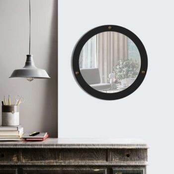 Zrkadlo LOUISEŠtýlové a moderné zrkadlo LOUISE je ideálnym doplnkom pre vašu obývaciu izbu, predsieň alebo spálňu. Tento elegantný kúsok je vyrobený z kvalitných materiálov LTD a skla, čo zaisťuje jeho dlhú životnosť a atraktívny vzhľad.Rozmer: 44 x 44 x 1.8 cmMateriál: LTD a skloFarba: ČiernaHrúbka materiálu: 18 mmDodatočné informácie: Dodávame v demonteZrkadlo LOUISE vyniká svojim elegantným dizajnom v čiernej farbe, ktorý dodá každému interiéru nádych sofistikovanosti. Kvalitné spracovanie a čisté línie tohto zrkadla ho robia ideálnym doplnkom pre moderné domácnosti.Neváhajte a kúpte si zrkadlo LOUISE ešte dnes. Tento štýlový a funkčný doplnok pridá vášmu domovu eleganciu a praktickosť v jednom!