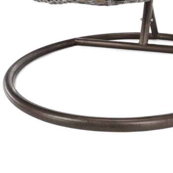 Objavte pohodlie a štýl s závesným hojdacím kreslom Luanda v elegantnej kombinácii hnedých a sivohnedých odtieňov. Toto moderné kreslo je ideálne pre všetky vekové kategórie a je určené na použitie v interiéri aj exteriéri, čo z neho robí univerzálny doplnok do vášho domova…