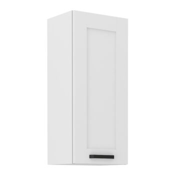 Horná kuchynská skrinka Lula 40 G-90 1F - biela; Rozmery (ŠxHxV): 40x31x90 cm; Materiál: laminovaná DTD / MDF.
