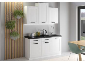 Horná kuchynská skrinka Lula 40 G-90 1F - biela; Rozmery (ŠxHxV): 40x31x90 cm; Materiál: laminovaná DTD / MDF.