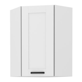 Predstavujeme vám hornú rohovú kuchynskú skrinku Lula 58x58 GN-90 1F v elegantnej bielej farbe, ktorá je ideálnym riešením pre moderné kuchyne. Táto skrinka od značky KONDELA je navrhnutá tak, aby efektívne využila priestor vo vašej kuchyni a poskytla dostatok úložného miesta…