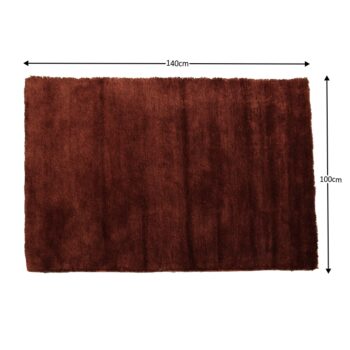 Koberec, ktorý vo Vás zanechá silné emócie. Svojou bordovohnedou farbou Vás koberec LUMA vtiahne do svojej hĺbky a opantá Vaše zmysly. Nežne Vás pohladí svojím jemným povrchom, nakoľko je vyrobený zo 100% polyesteru. Výborne zvýrazní potenciál podlahy i celého interiéru. Rozmery koberca majú (ŠxD):…