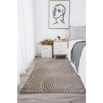 Koberec Luvre s rozmermi 100x150 cm v elegantnej svetlohnedej farbe je ideálnym doplnkom pre váš interiér. Tento moderný koberec od značky KONDELA prináša do vašej domácnosti nádych sofistikovanosti a útulnosti. Jeho hranatý tvar a klasický dizajn sa ľahko…