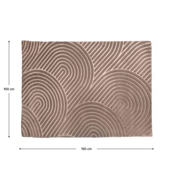 Koberec Luvre s rozmermi 100x150 cm v elegantnej svetlohnedej farbe je ideálnym doplnkom pre váš interiér. Tento moderný koberec od značky KONDELA prináša do vašej domácnosti nádych sofistikovanosti a útulnosti. Jeho hranatý tvar a klasický dizajn sa ľahko…