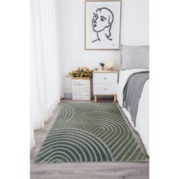 KONDELA Luvre koberec 75x100 cm zelená – Obrázok 5