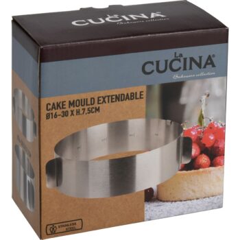 La Cucina Roztiahnuteľná tortová forma, pr. 16 - 30 cm