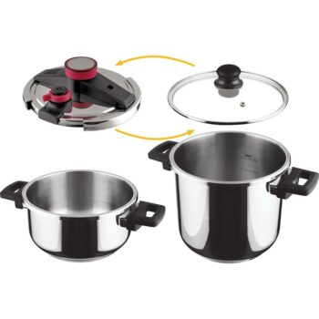Lamart LT1230 sada tlakových hrncov Para, 4+7 l