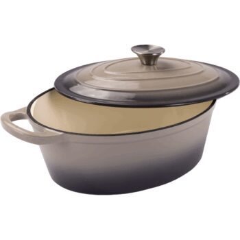 Lamart LT1305 Hrniec liatinový ovál Iron 28 x 22 cm, 3,5 l