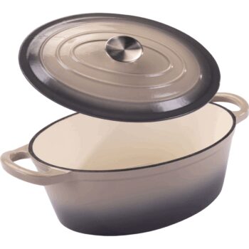 Lamart LT1305 Hrniec liatinový ovál Iron 28 x 22 cm, 3,5 l