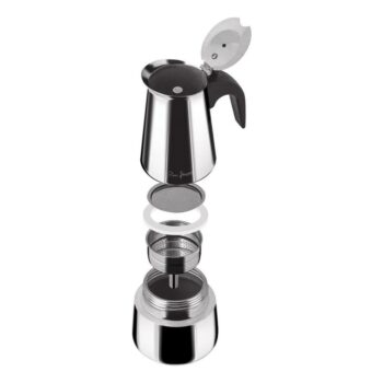 Lamart LT7075 Moka kanvička Kaffe, nehrdz. oceľ, 2 šálky