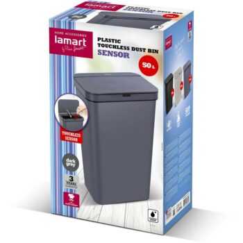 Lamart LT8108 Bezdotykový kôš Sensor 50 l, sivá