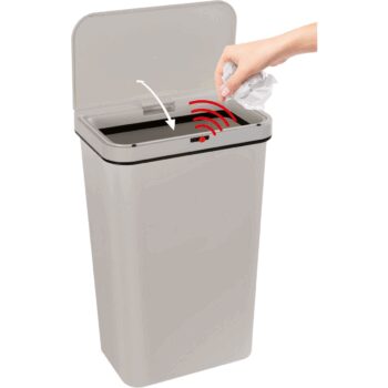 Lamart LT8109 Bezdotykový kôš Sensor 50 l, krémová