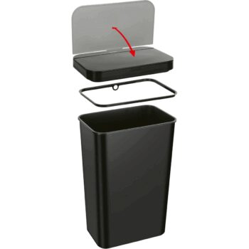 Lamart LT8110 Bezdotykový kôš Sensor 50 l, čierna