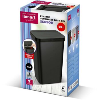 Lamart LT8110 Bezdotykový kôš Sensor 50 l, čierna