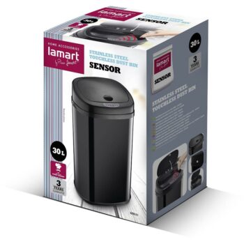 Lamart LT8111 Bezdotykový kôš Sensor 30 l, čierna, 30 l