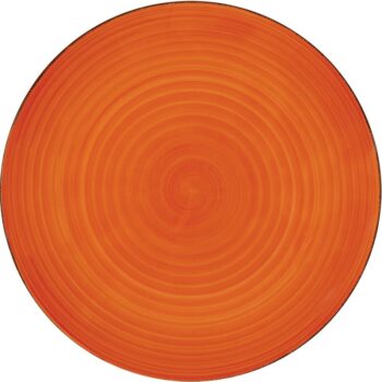 Lamart LT9087 keramický dezertný tanier Happy, pr. 19 cm, oranžová