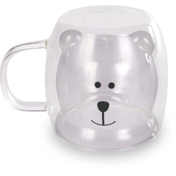 Lamart LT9125 2-dielna sada pohárov Bear Vaso, 250 ml, číra