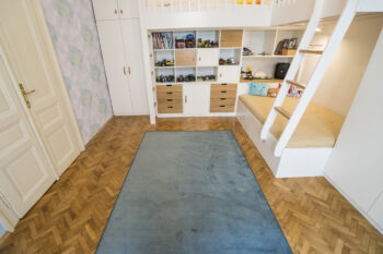 Lano, Kusový koberec Nano Smart 661 tyrkysový, 400x500, modrá, chodba / predsieň