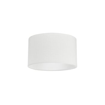 Látkové tienidlo na lampu sivobiele 35/35/20