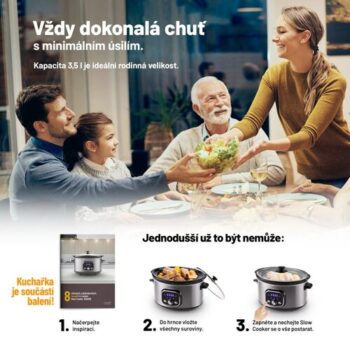 Lauben Hrniec na pomalé varenie Slow Cooker 3500SB​