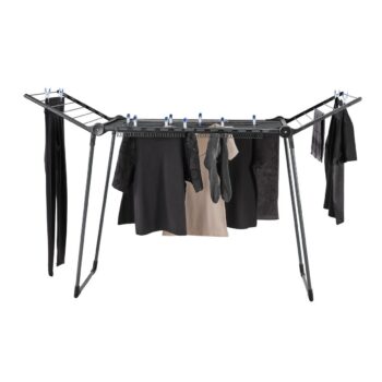 Leifheit Sušiak na bielizeň PEGASUS 150 Solid Slim Black