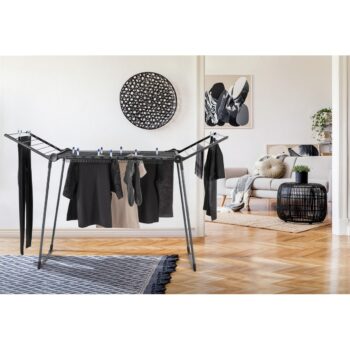 Leifheit Sušiak na bielizeň PEGASUS 150 Solid Slim Black
