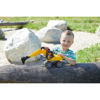 Lena Auto Truxx bager s figúrkou plast 44cm 24m + 04401