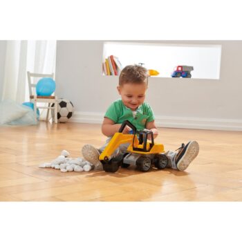 Lena Auto Truxx bager s figúrkou plast 44cm 24m + 04401