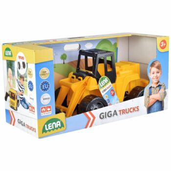 Lena Nakladač Giga Trucks žltá, 62 cm