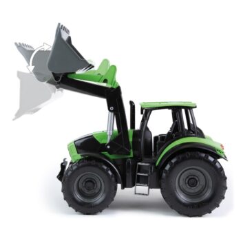 Lena Traktor s lyžicou Worxx plast 45cm 1:15 v krabici DeutzFahr Agrotron 7250 04613