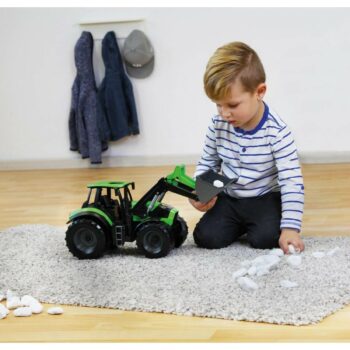 Lena Traktor s lyžicou Worxx plast 45cm 1:15 v krabici DeutzFahr Agrotron 7250 04613