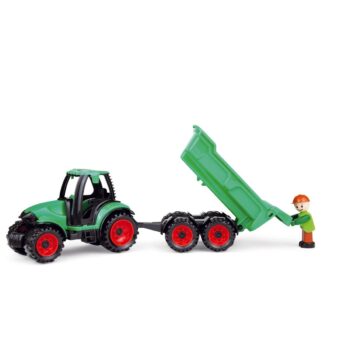 Lena Traktor s vlečkou Truckies, 32 cm