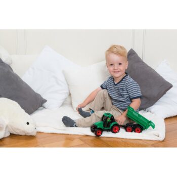 Lena Traktor s vlečkou Truckies, 32 cm