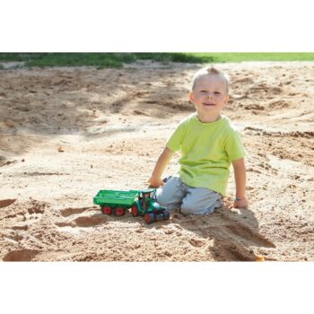 Lena Traktor s vlečkou Truckies, 32 cm