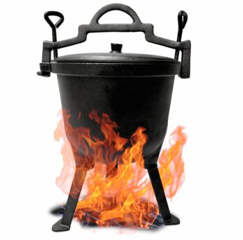 Liatinový poľovnícky kotlík 11L