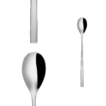 Limonádová lyžička Anno, ktorú využijete aj na vychutnávanie latte, vyniká nadčasovým minimalistickým dizajnom. Má hranatú rúčku, ktorá v spojení s čistými líniami pôsobí mimoriadne elegantne.