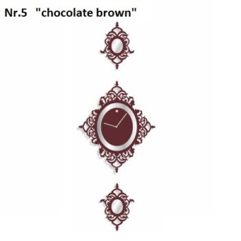 Luxusné nástenné hodiny vanilla-ecru