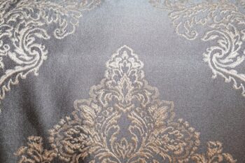 Luxusný prehoz na posteľ barokového designu v zlato sivej farbe Šírka: 220 cm | Dĺžka: 240 cm Šírka: 220 cm | Dĺžka: 240 cm
