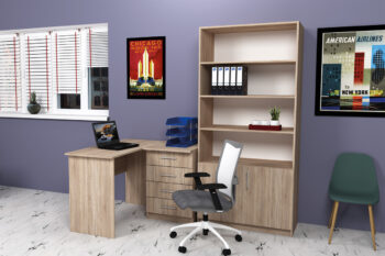 Regálovú skriňu MADAL Vám ponúkame vo veľmi priaznivej cene. Jej odkladací priestor je kombinovaný. V hornej časti nájdete otvorené poličky, spodná časť má uzatvorený priestor za dvierkami. Tento nábytok je vyrobený z kvalitnej LTD dosky, ktorá nie je náročná na údržbu. Farebné prevedenie je v stále žiadanom odtieni dub sonoma. Úchyty sú v striebornej farbe. Rozmery (v/š/h): 200 x 45 x 45 cm.MADAL je prakticky riešený nábytok, ideálny na zariadenie pracovne či kancelárie. Ponúka viacero prvkov, kombináciou ktorých si vytvoríte ideálnu zostavu podľa Vašich potrieb a požiadaviek.Dodávame v demonte. Farba na obrázku môže mať iný odtieň ako reálny materiál.