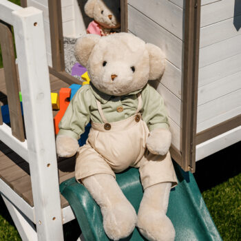 Predstavujeme vám plyšového medveďa Maden Boy Typ 2, ktorý je ideálnym spoločníkom pre deti aj dospelých. Tento roztomilý medvedík s výškou 65 cm je vyrobený z kvalitnej bavlnenej látky, ktorá je príjemná na dotyk a vhodná pre všetky vekové kategórie. Jeho smotanovo-zelené…