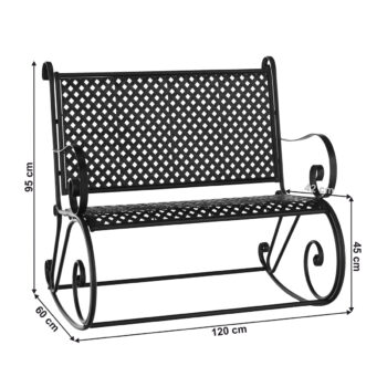 Predstavujeme vám záhradnú hojdaciu lavičku Magina v elegantnej čiernej farbe, ktorá sa stane skvelým doplnkom vašej záhrady. Táto moderná lavička je navrhnutá tak, aby poskytovala pohodlie a štýl pre dvoch ľudí. S rozmermi 120 cm na šírku, 60 cm na hĺbku a 95 cm na výšku ponúka…