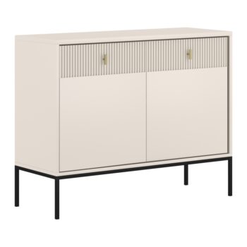 Dvojdverová komoda so zásuvkami Magira 2D2S MA02 v elegantnom farebnom prevedení kašmír a čierna je ideálnym riešením pre moderné interiéry. Táto komoda značky KONDELA ponúka praktické úložné priestory, ktoré sú rozdelené do dvoch sekcií s dvomi dverami a dvomi zásuvkami. Vďaka svojmu…