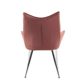 Dizajnové kreslo Mairin Typ 2 v elegantnej kombinácii ružovej a chrómovanej farby je ideálnym doplnkom pre moderné interiéry. Toto klasické kreslo od značky KONDELA ponúka nielen štýlový vzhľad, ale aj pohodlie, ktoré oceníte pri každom sedení. Jeho rozmery sú 63 cm na šírku, 60 cm na hĺbku a 87…