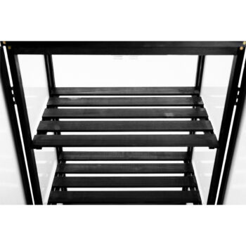 Balkónový skleník Manlo Typ 1 v elegantnej čiernej farbe je ideálnym riešením pre všetkých milovníkov záhradkárstva, ktorí chcú pestovať rastliny aj na obmedzenom priestore. Tento moderný a hranatý skleník je navrhnutý tak, aby sa dokonale hodil na balkóny alebo terasy, pričom poskytuje…