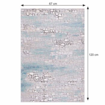 Koberec MAREO 67x120 cm Vás očarí svojim neobyčajným vzorom. Vzor kameňov Vás zavedie na miesta pokoja, kde zabudnete na svoje starosti. Jeho rozmery sú (DxŠ): 120x67 cm. Gramáž koberca je 2100 g/m2 s výškou vlasu 1,0 cm a hrúbkou koberca 1,2 cm. Je vyrobený zo 100% polypropylénu. Je vhodný na…