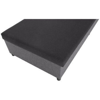 Čalúnená jednolôžková posteľ Mati v elegantnej svetlosivej a sivej farbe je ideálnym riešením pre moderné interiéry. Táto posteľ, značky KONDELA, ponúka nielen štýlový vzhľad, ale aj praktickosť a pohodlie. Je navrhnutá pre jednu osobu a jej celková plocha na spanie je 80 x 200 cm, čo zaručuje…