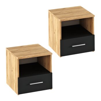Spálňová zostava Matisa 180 v elegantnom prevedení dub artisan a antracit je ideálnou voľbou pre tých, ktorí hľadajú moderný a funkčný nábytok do svojej spálne. Táto zostava je navrhnutá tak, aby poskytovala maximálny komfort a štýl, pričom jej svetlé farebné prevedenie dodáva…