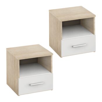 Spálňová zostava Matisa 180 v elegantnom farebnom prevedení dub sonoma a biela je ideálnou voľbou pre tých, ktorí hľadajú moderný a funkčný nábytok do svojej spálne. Táto zostava je navrhnutá tak, aby poskytovala maximálny komfort a štýl, pričom jej svetlé farby dodávajú…
